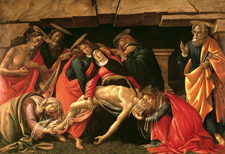 Sandro Botticelli Pieta (mk08) Sweden oil painting art